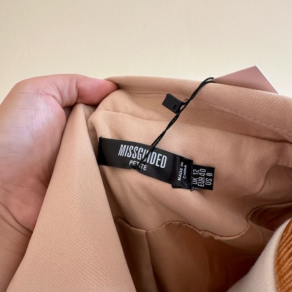 Misguided Double Beasted Tailored Blazer - Picture 7 of 7